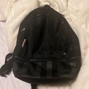 Lululemon black backpack